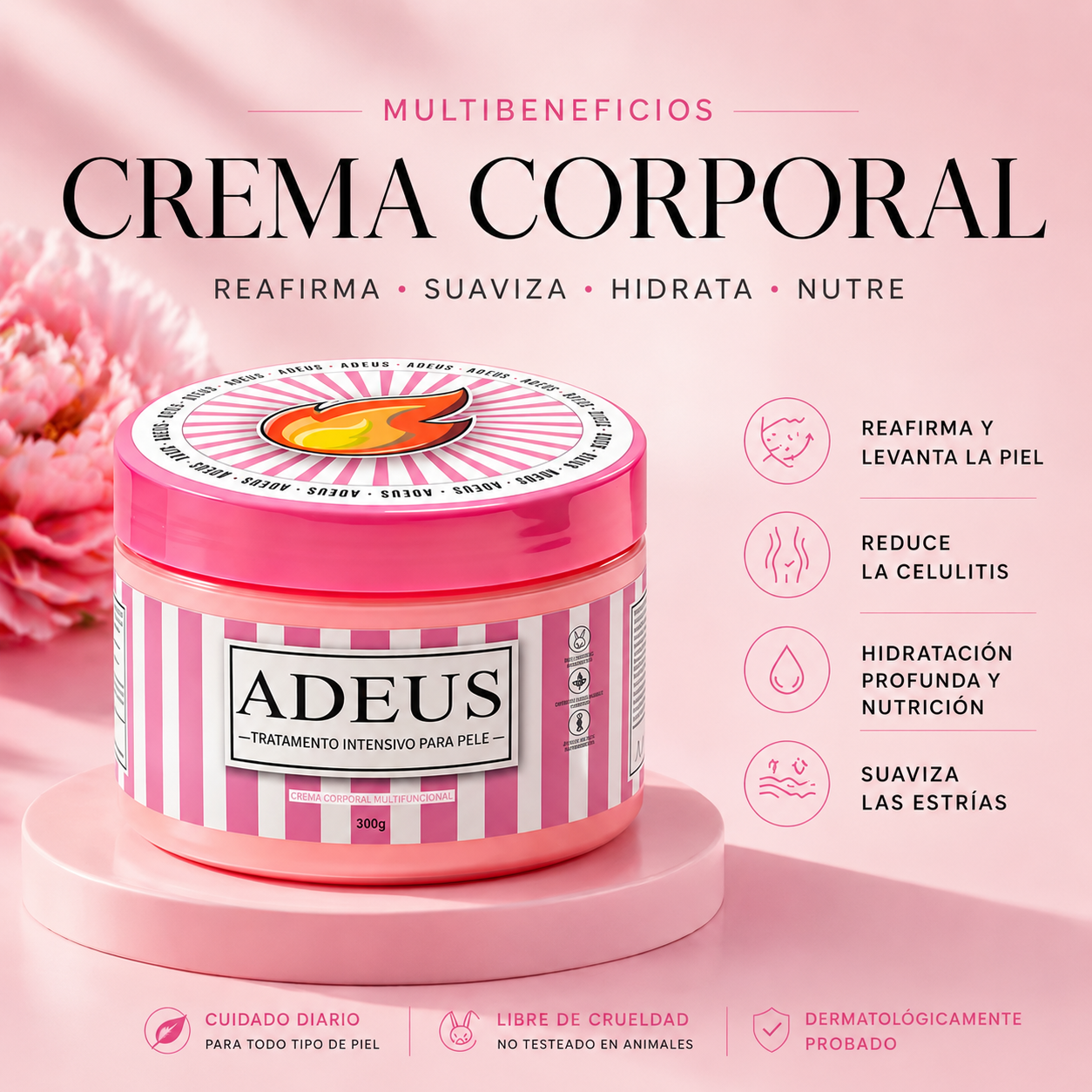 Adeus Crema Corporal