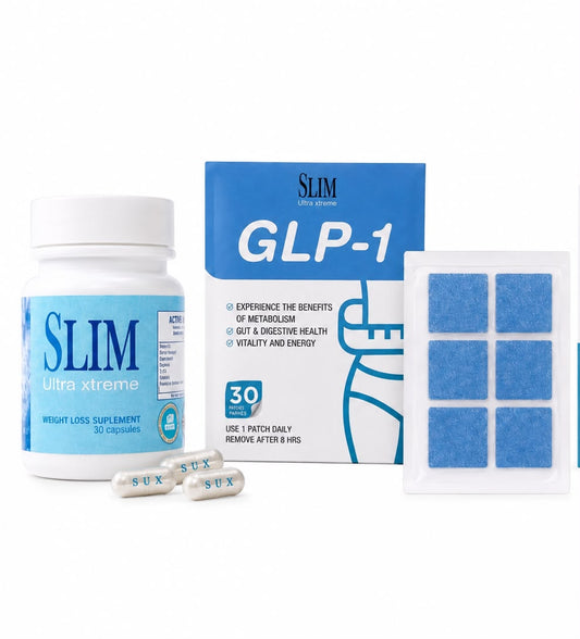 SUX 30 Capsulas + GLP1 Patches